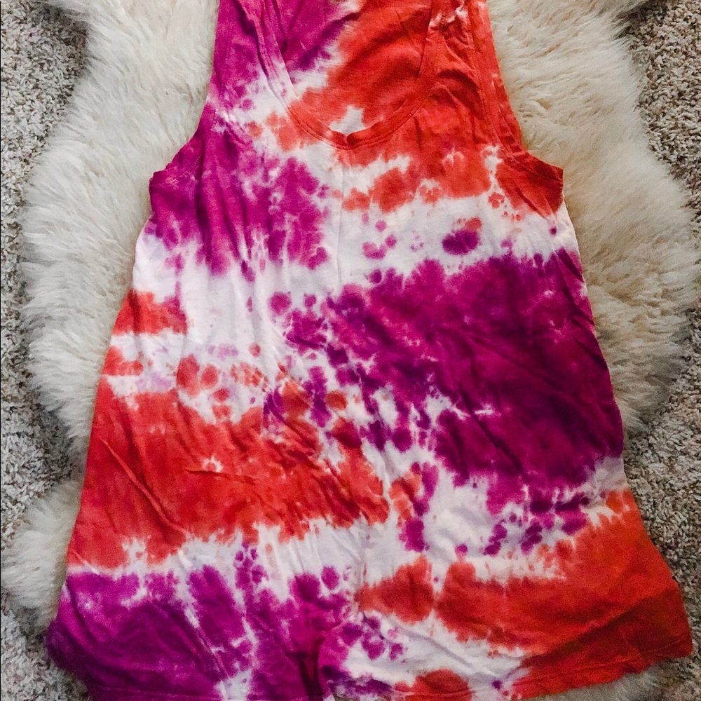 Show Me Your Mumu Jonny Tie Dye Tank Dress